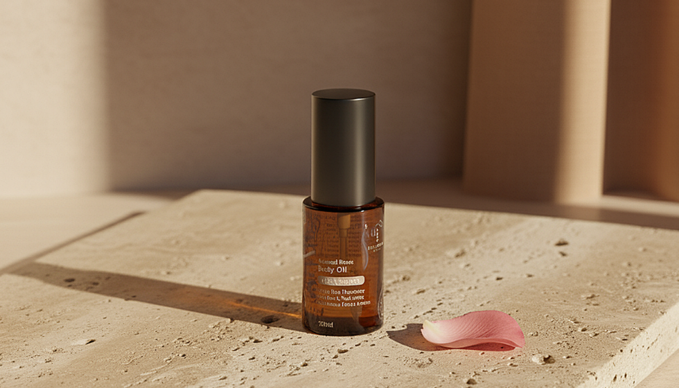 HABiBTi Natural Rose & Blue Tansy Body Oil 30ml